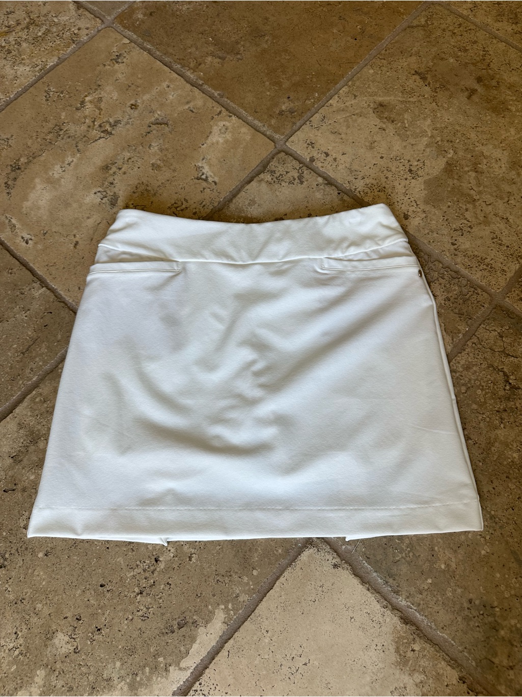 Fairway  Greene White Mini Skirt